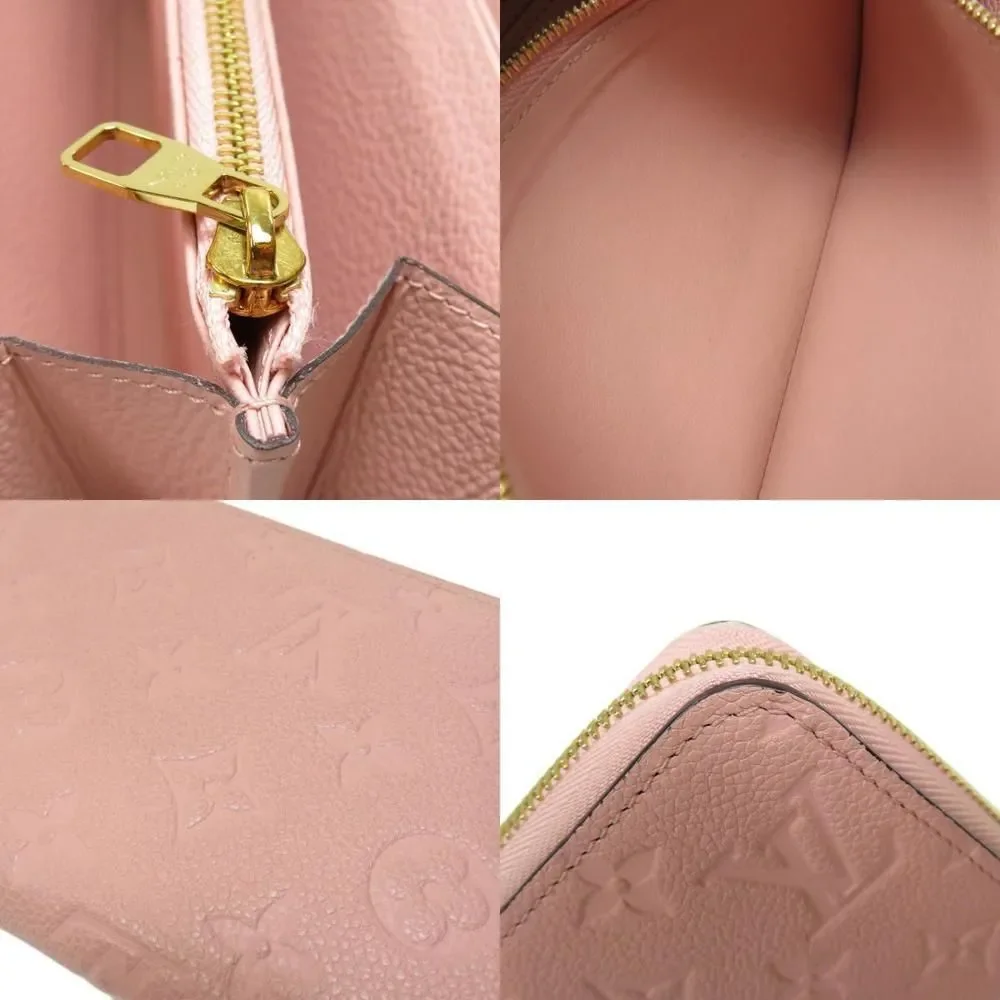 Louis Vuitton Zippy Amplant Rose Poodle Long Wallet